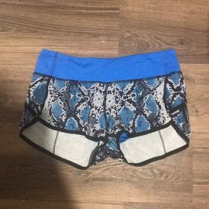 Lululemon speed shorts